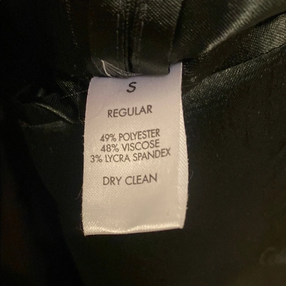 Calvin Klein charcoal Pinstripe Suit Set | Men’s S Jacket & 30x32 Pants